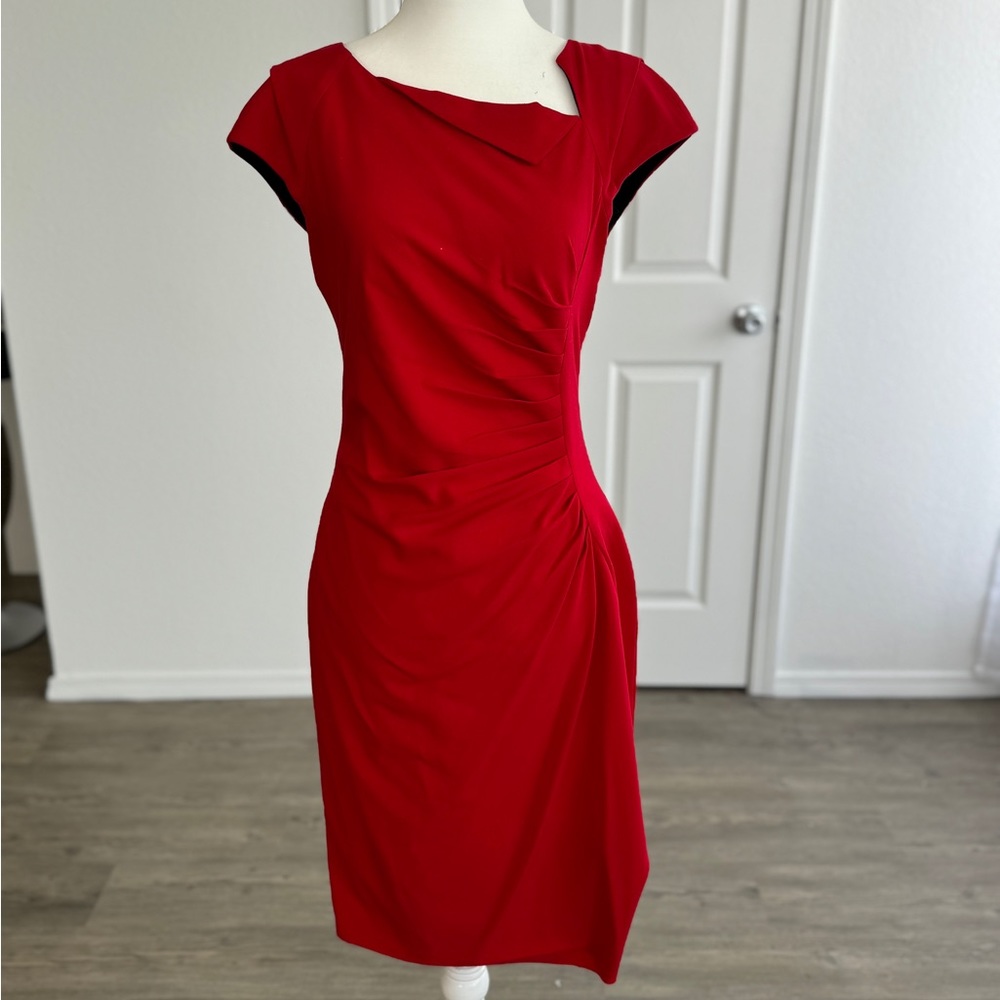Red Calvin Klein Dress